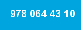 978 064 43 10